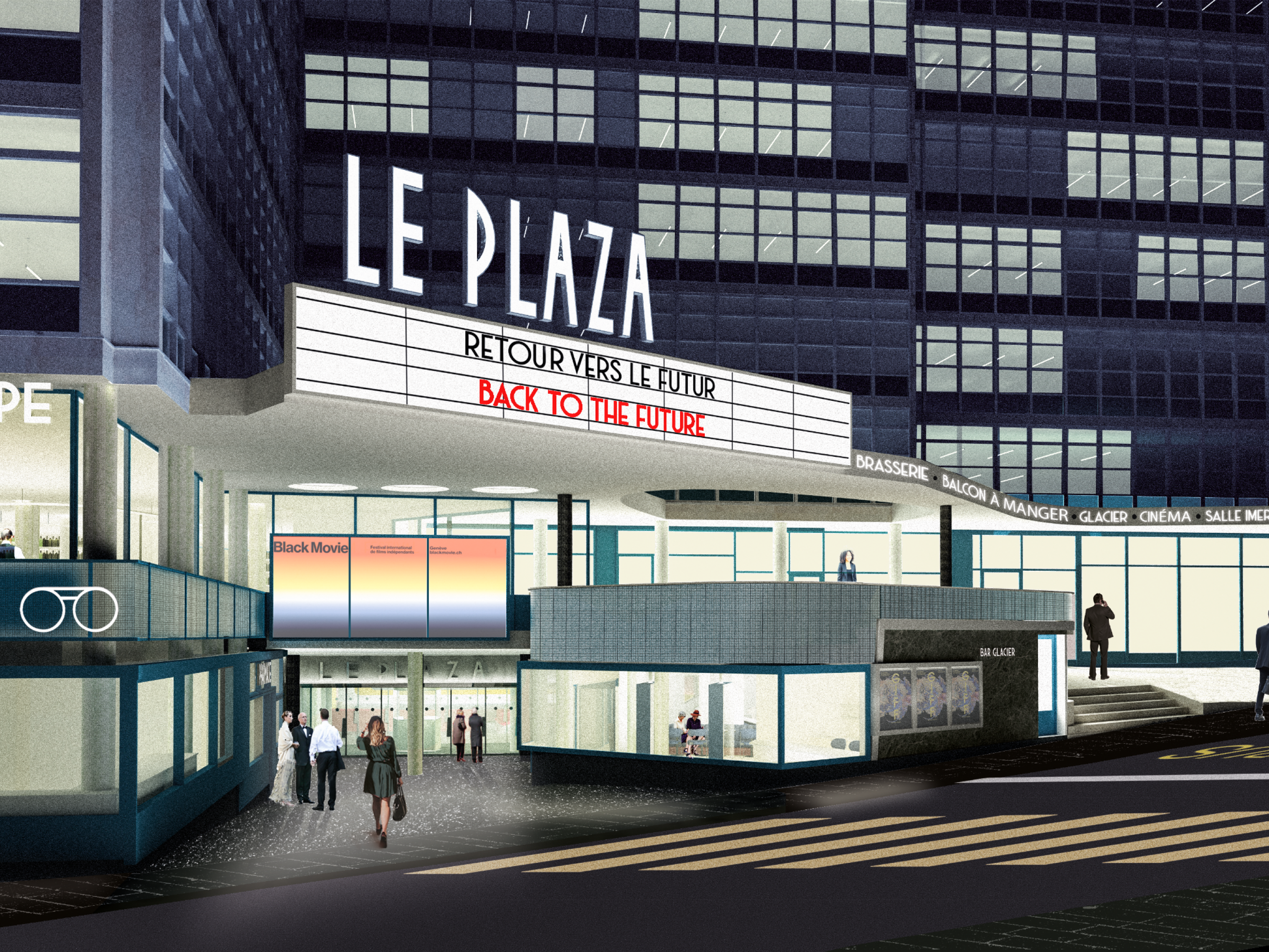 plaza cinema geneve architecte