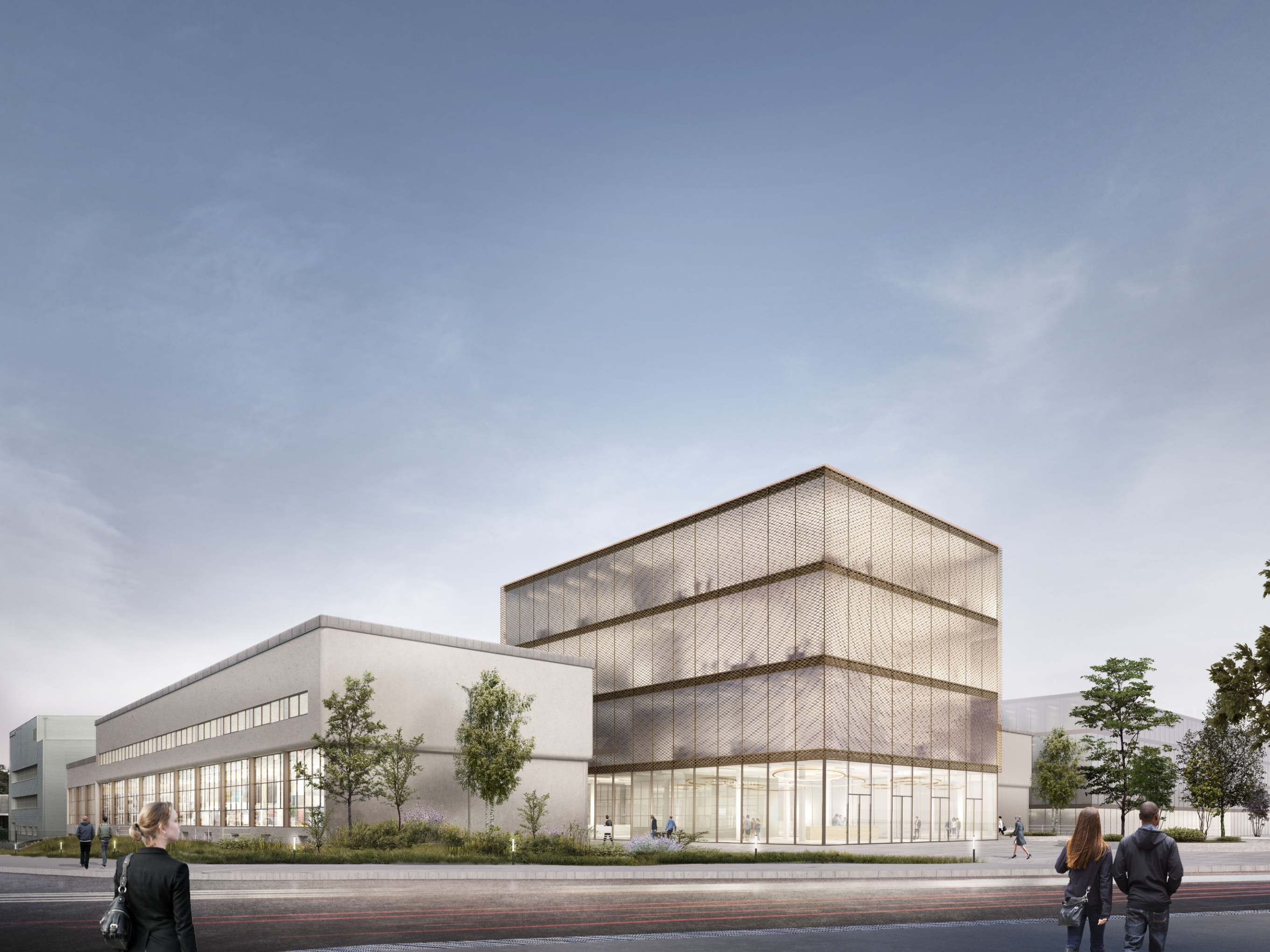 industrial buiding renovation meyrin