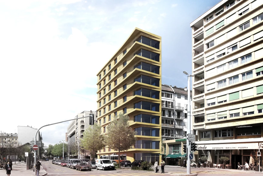 student housing geneva architect