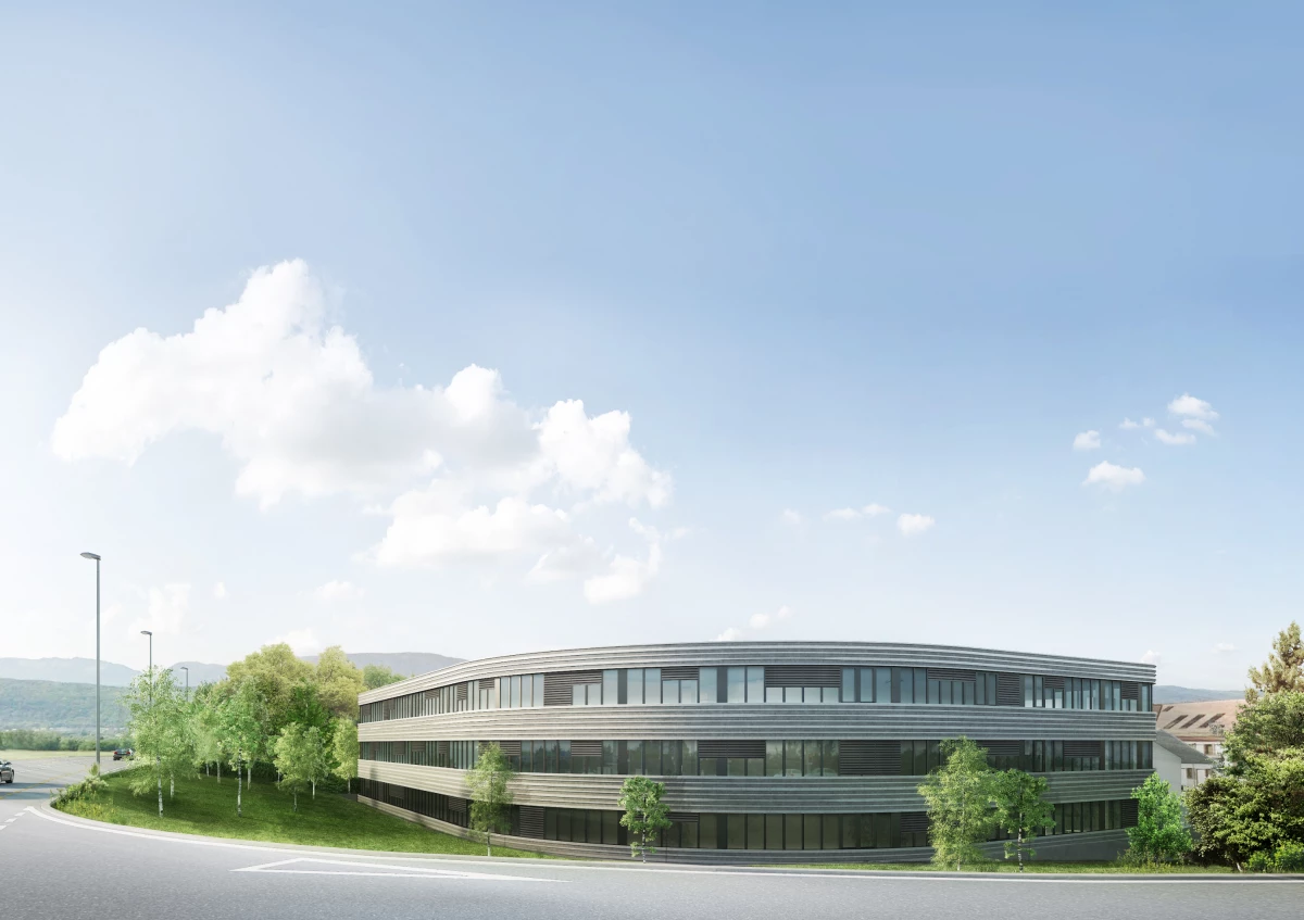 batiment industriel facade