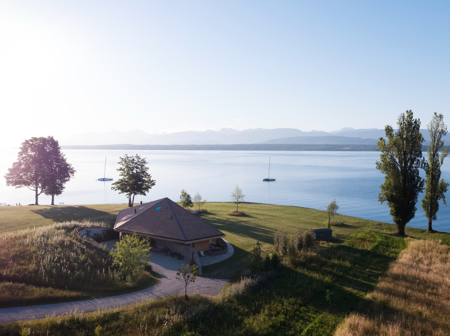 vue villa lac leman
