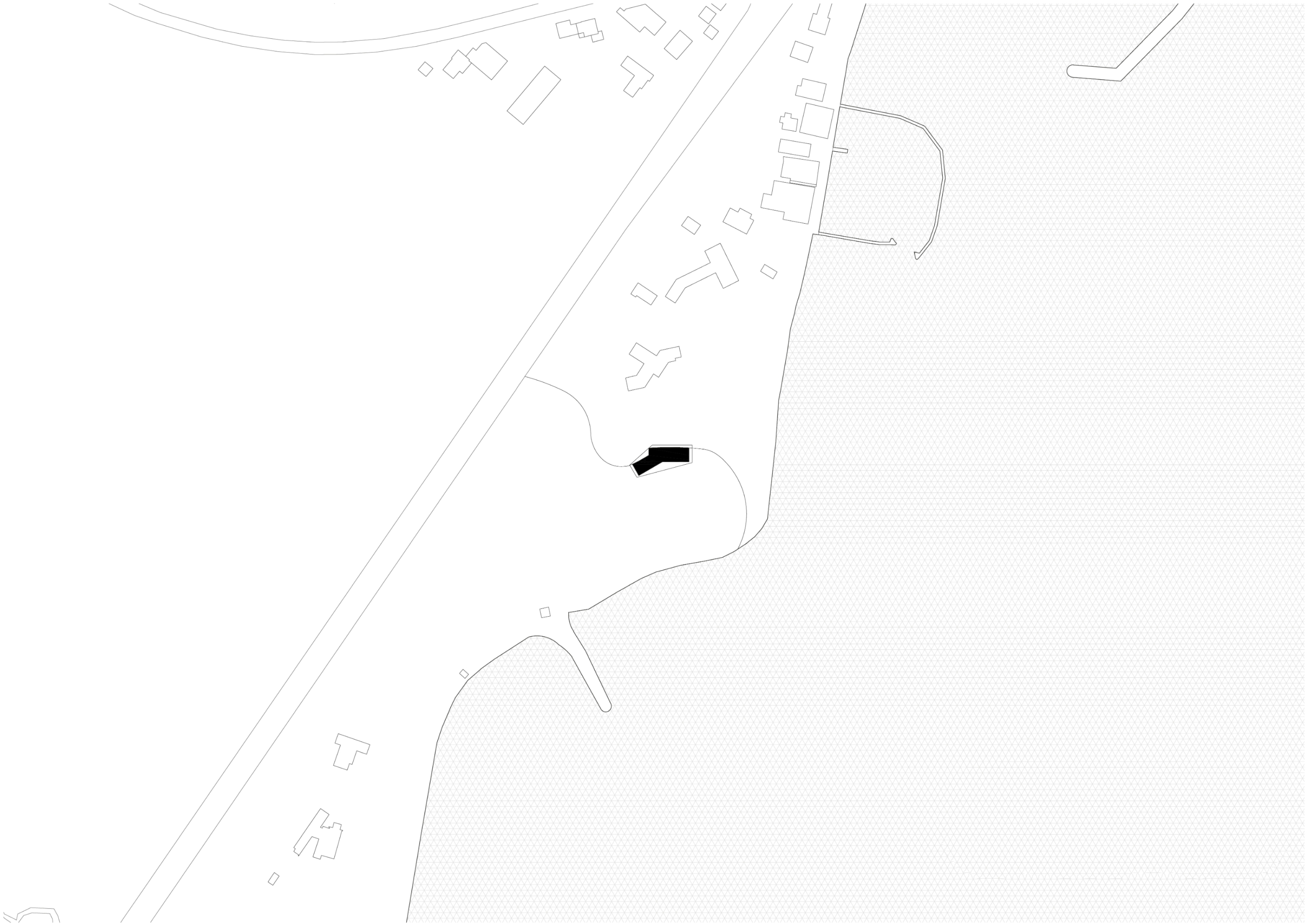 maison lac plan situation