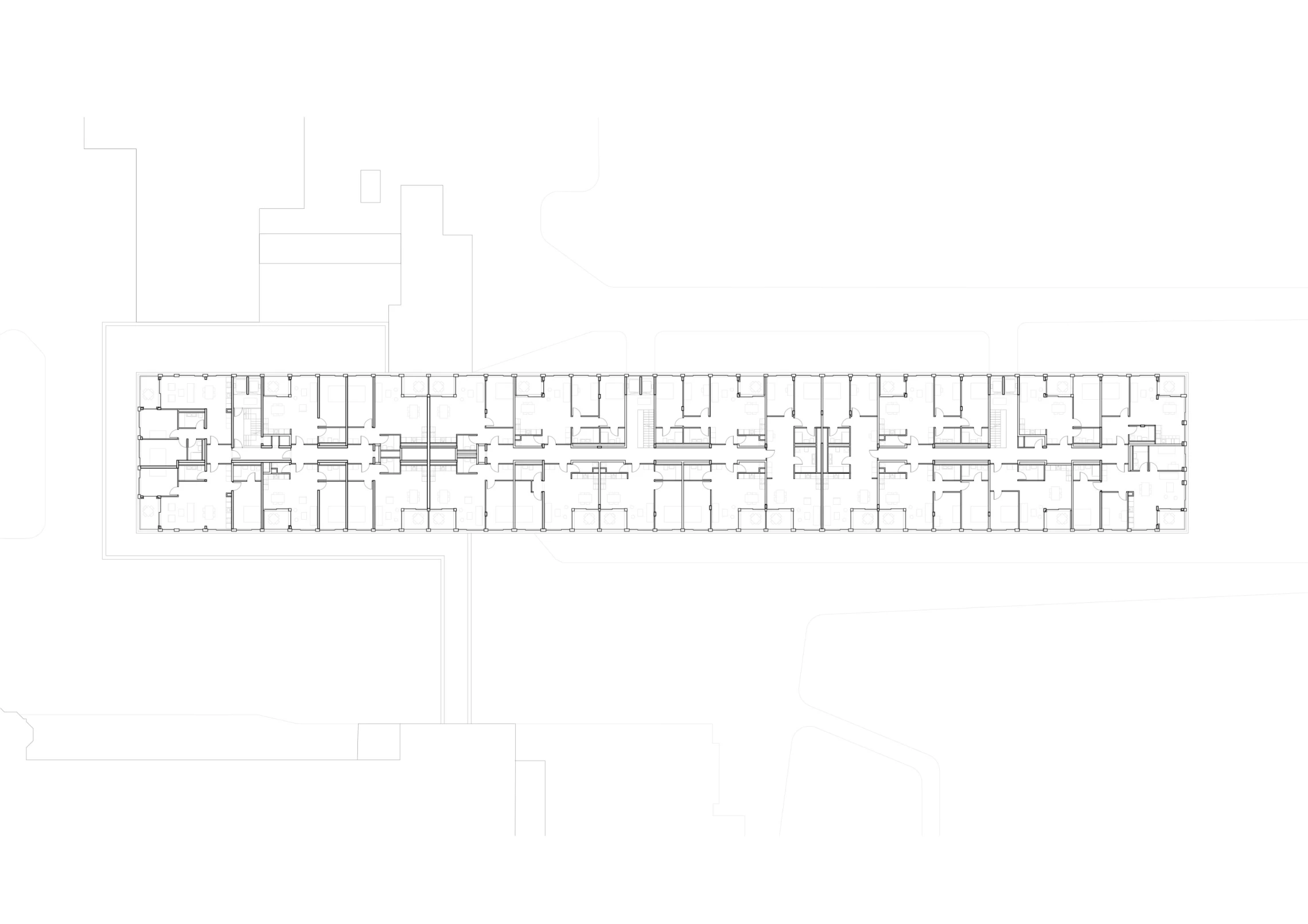 plan housing top elevation