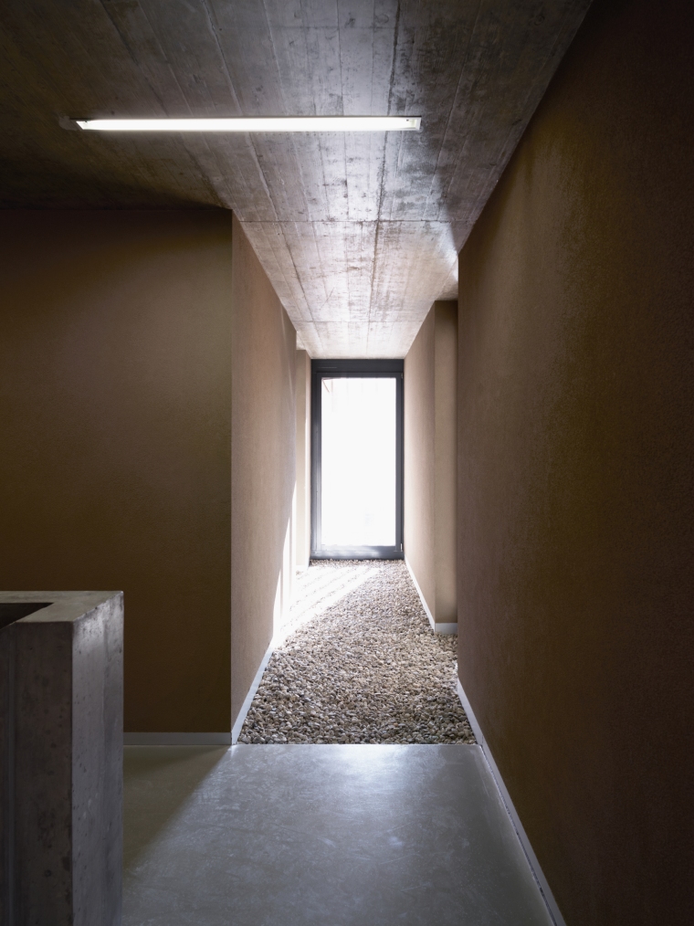 Vue intérieure des espaces de circulation FdMP architectes Group8