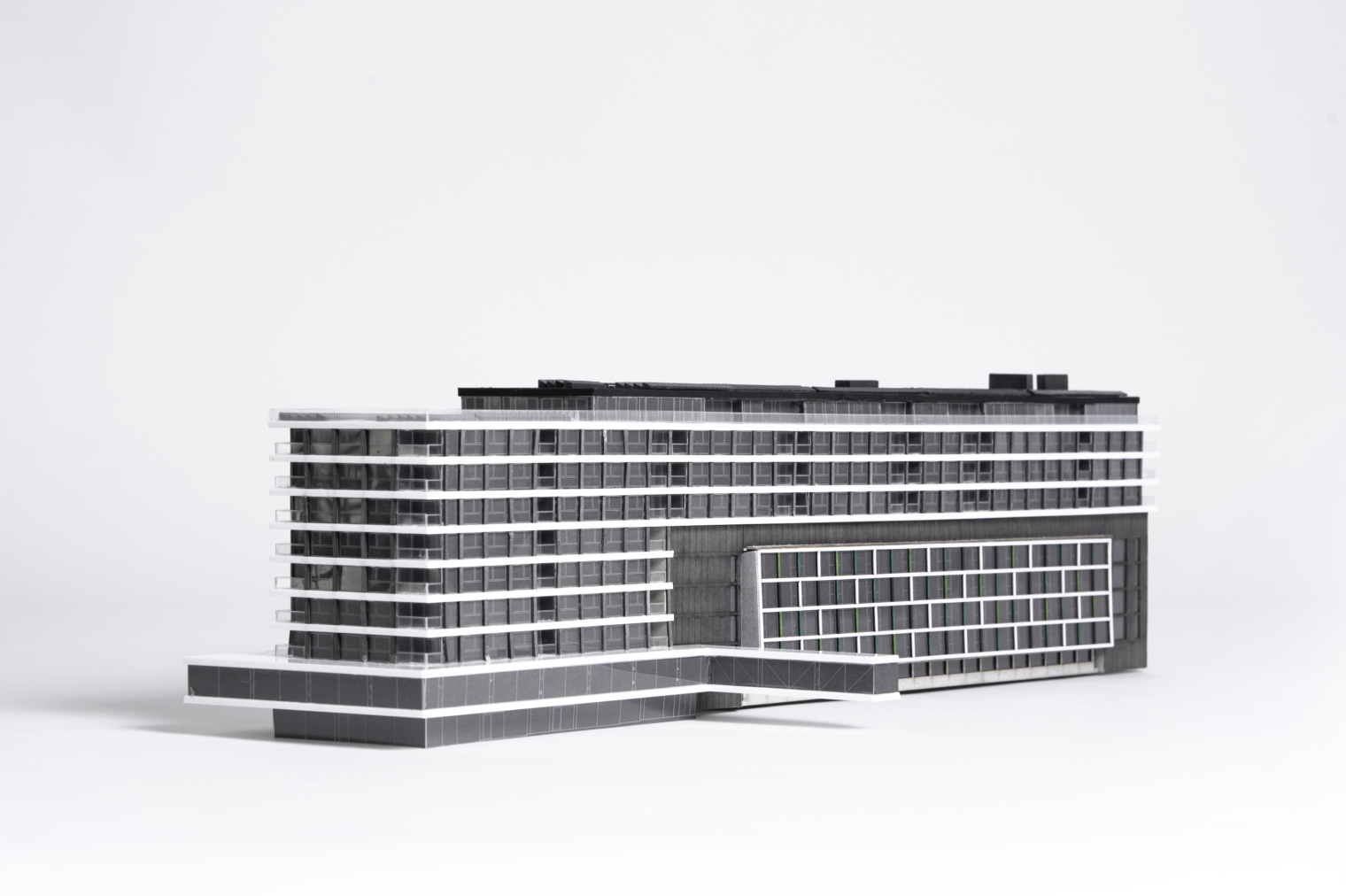 maquette facades sud housing top surelevation