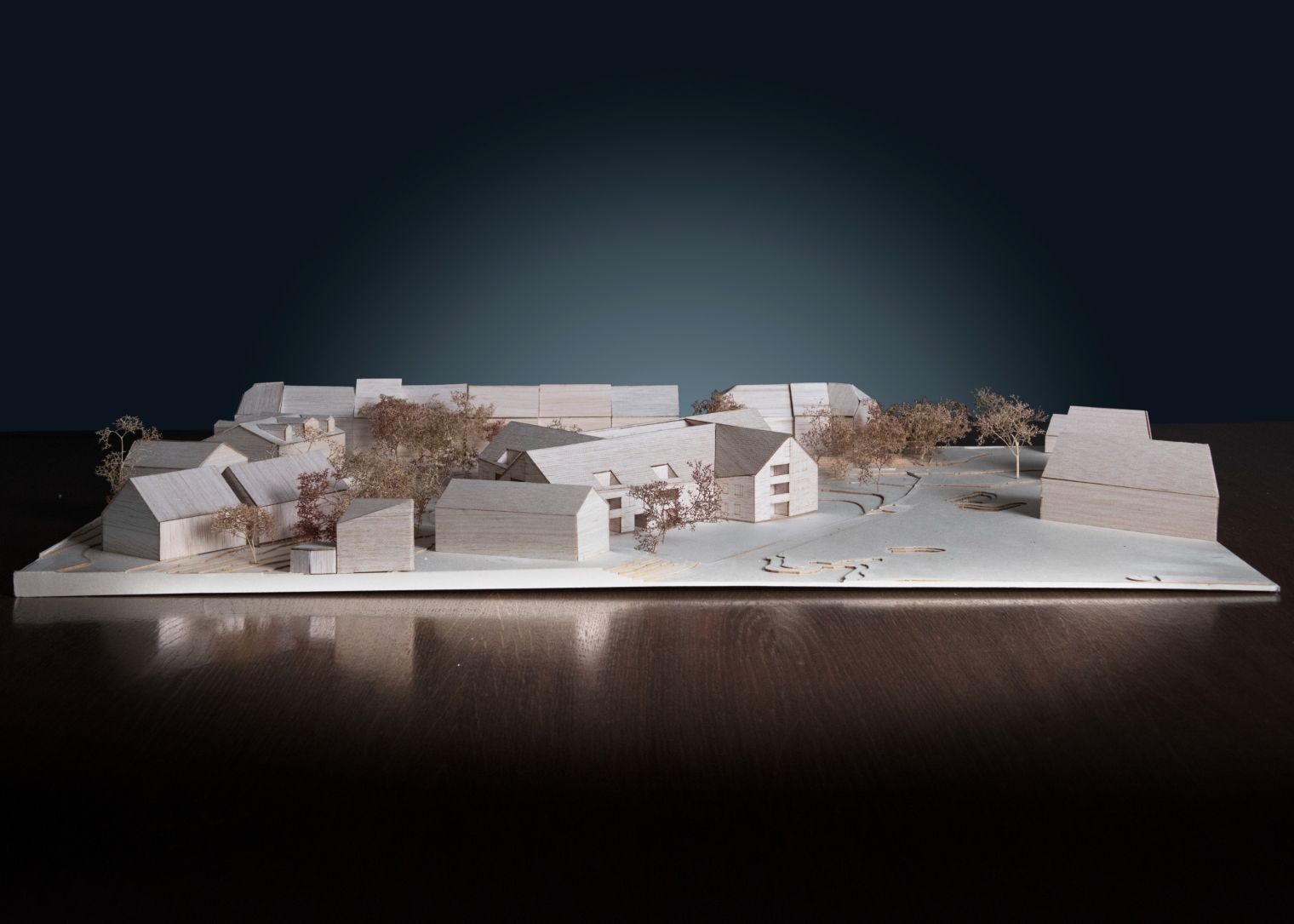 maquette courtyard housing contexte